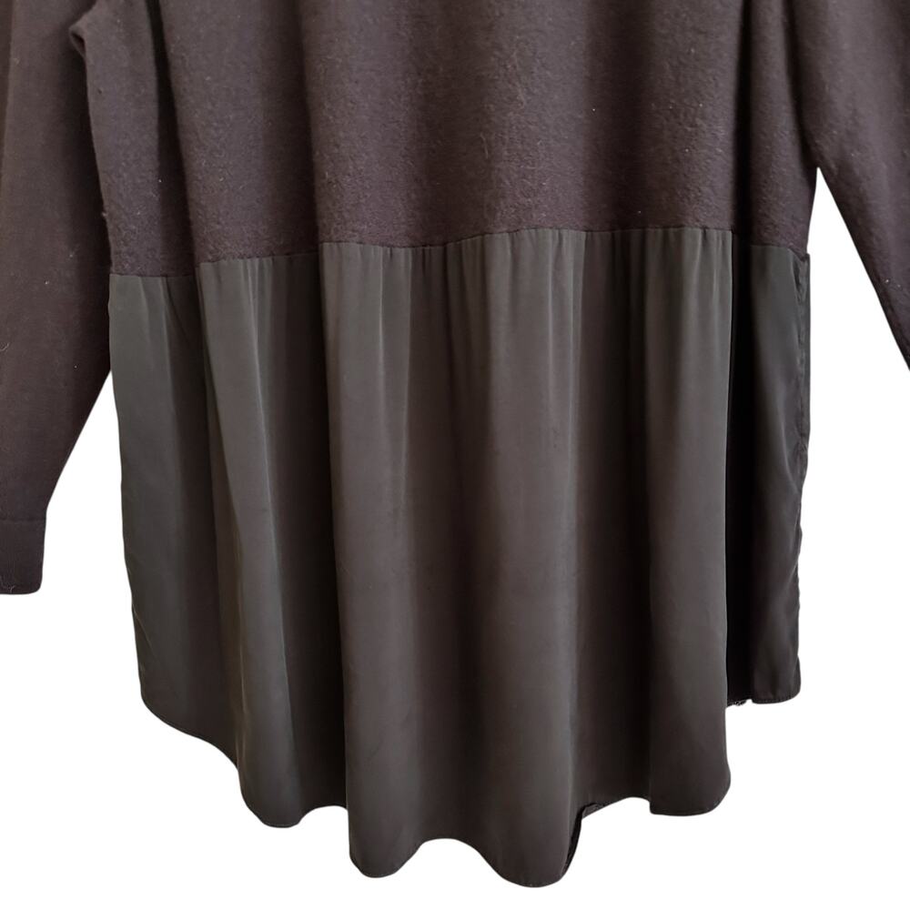 Universal Standard Mixed Media Back Button Top Sz… - image 3